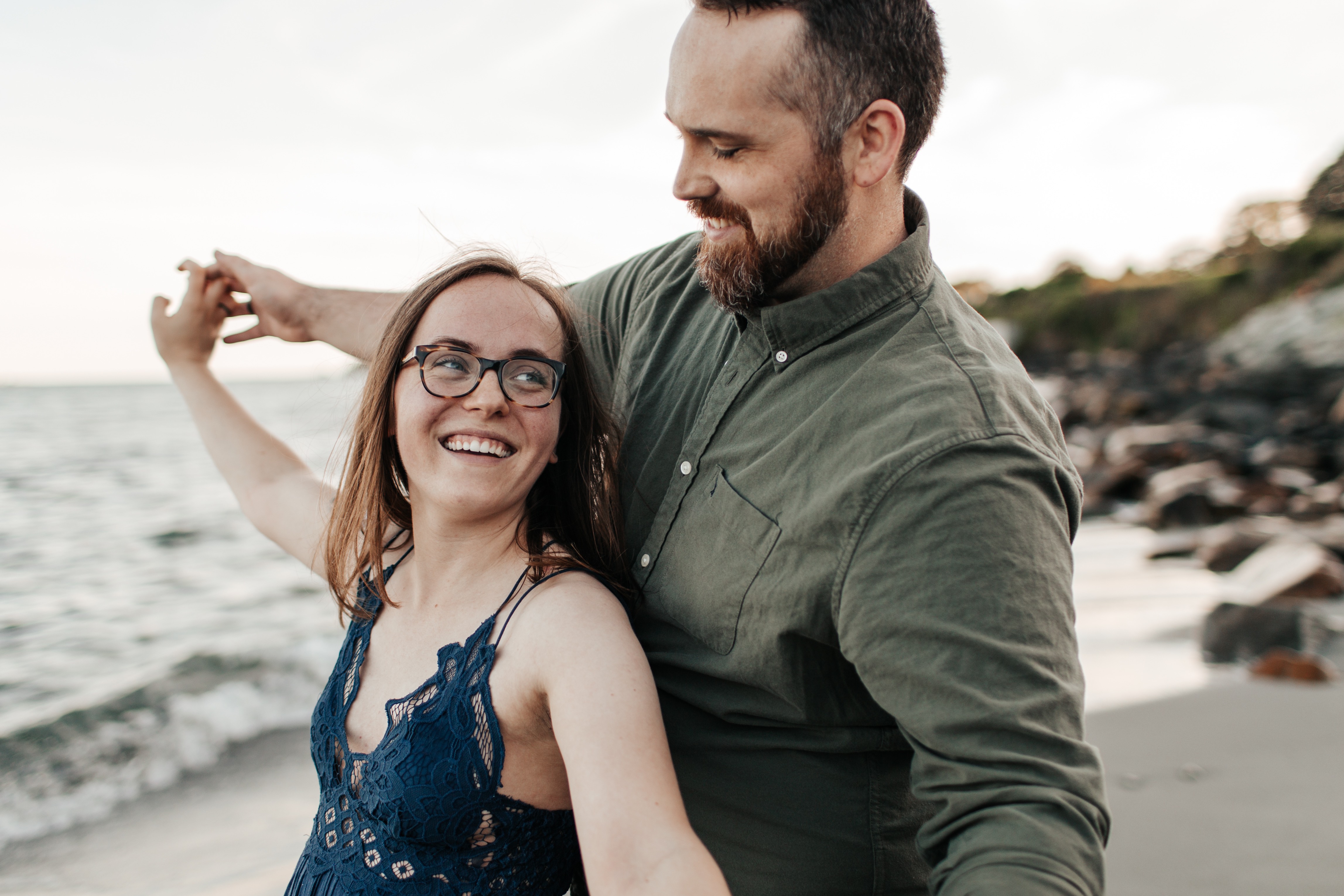 Kylie and Jon in Newport, RI